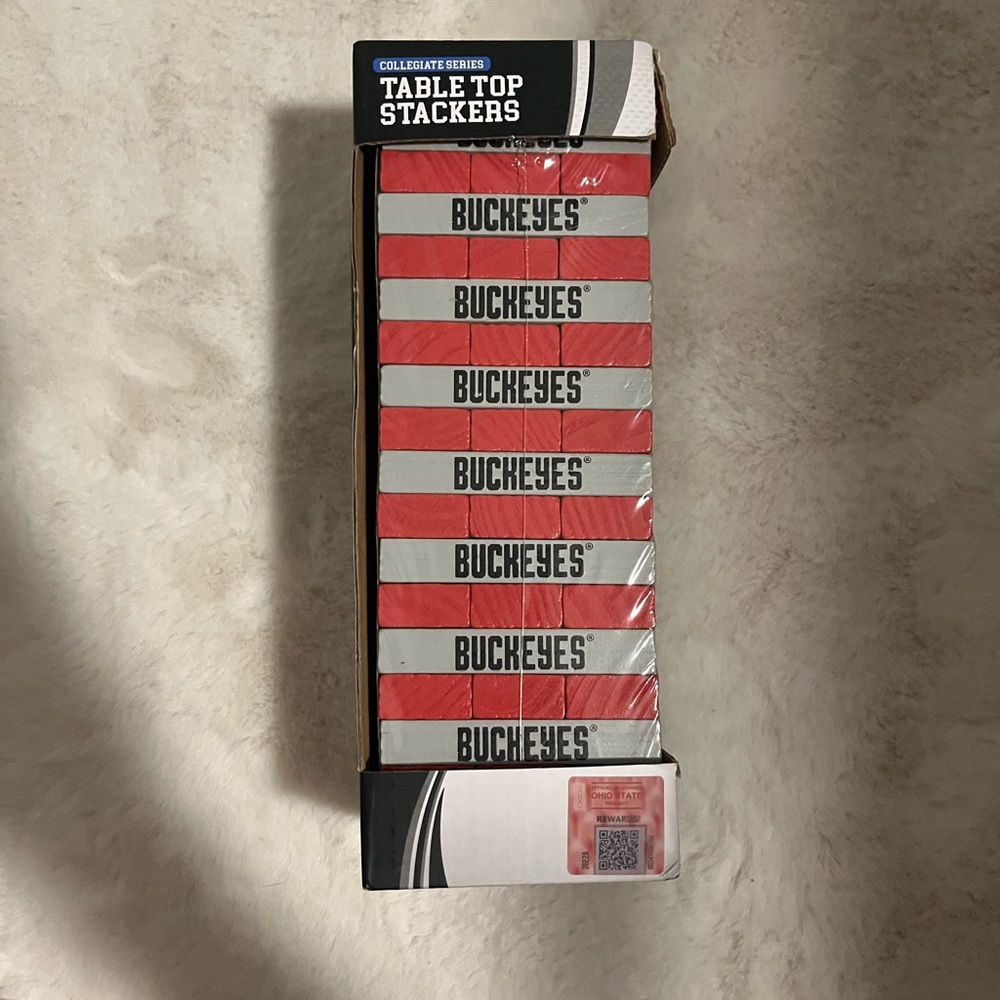 Buckeyes Table Top Stackers Game
